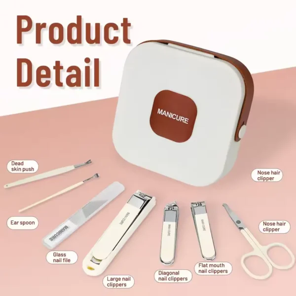 7 Pcs Nail Cutter Combo - Image 3