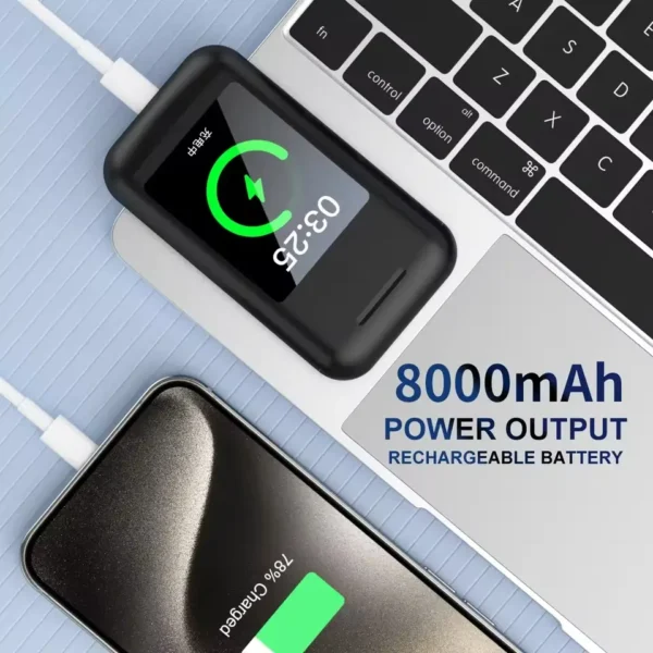 Multifunctional Power Bank with Airbuds - Image 5